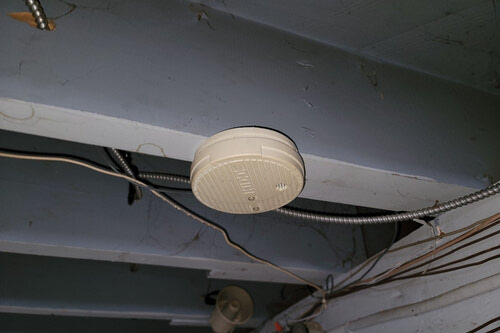 Smoke detector containing radioactive Americium-241