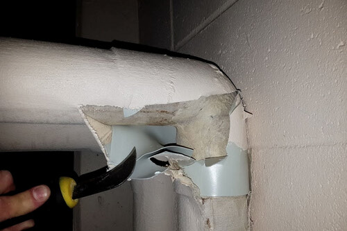 Asbestos Pipe Elbow Insulation